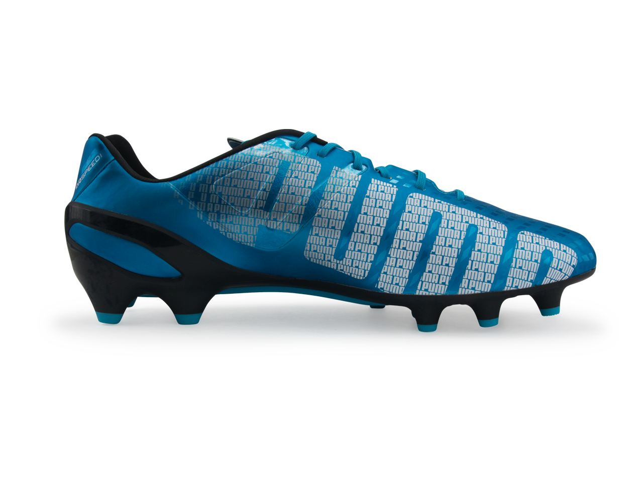 PUMA Men's evoSPEED 1.3 FG Hawaiian Ocean/White/Black