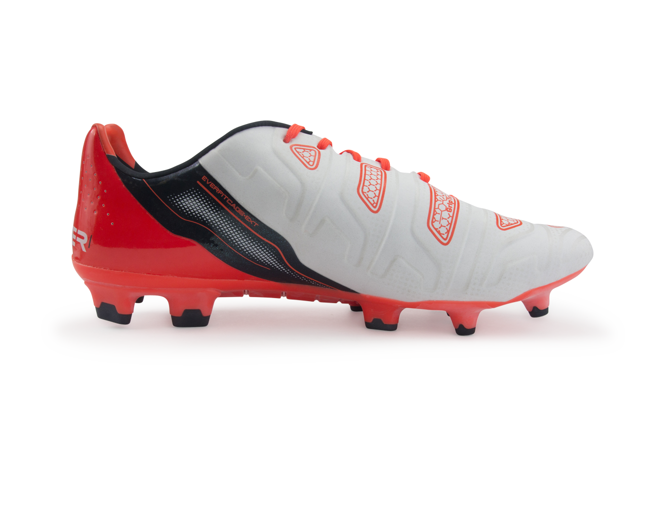 PUMA Men's evoPOWER 1.2 FG White/Total Eclipse/Lava Blast