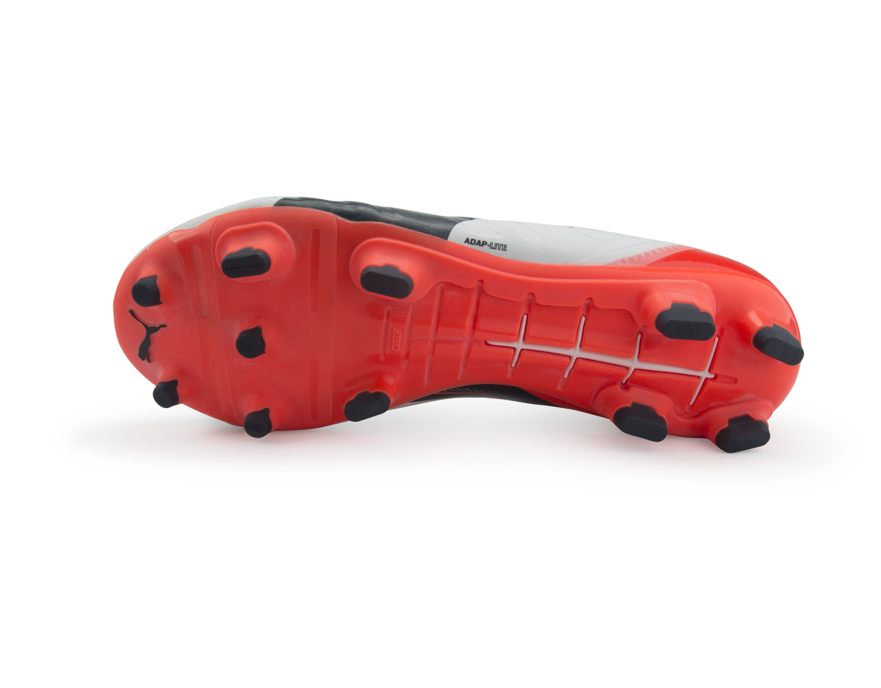 PUMA Men's evoPOWER 1.2 FG White/Total Eclipse/Lava Blast