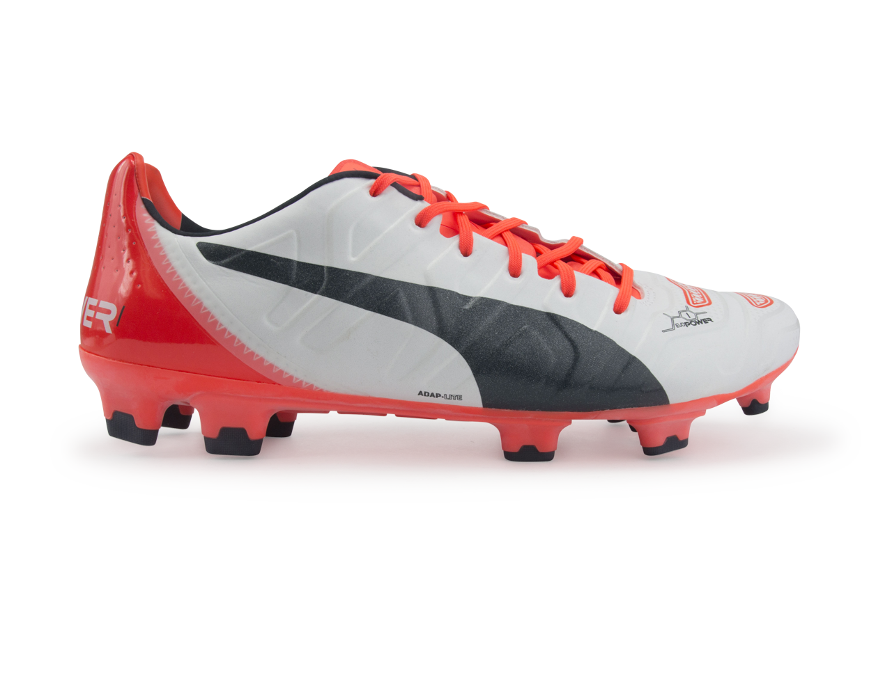 PUMA Men's evoPOWER 1.2 FG White/Total Eclipse/Lava Blast