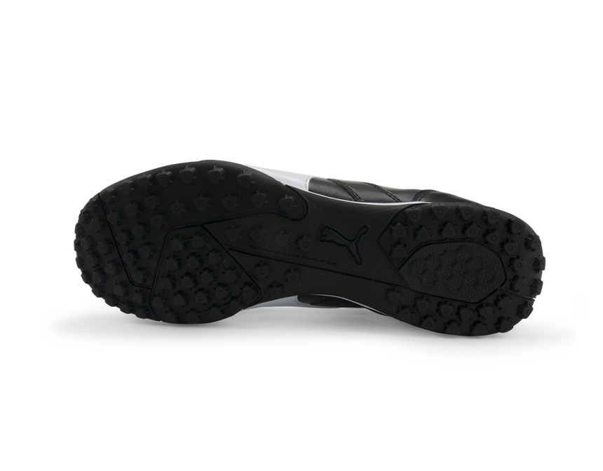PUMA Men's Esito Classico Turf Soccer Shoes Black/White/Bronze