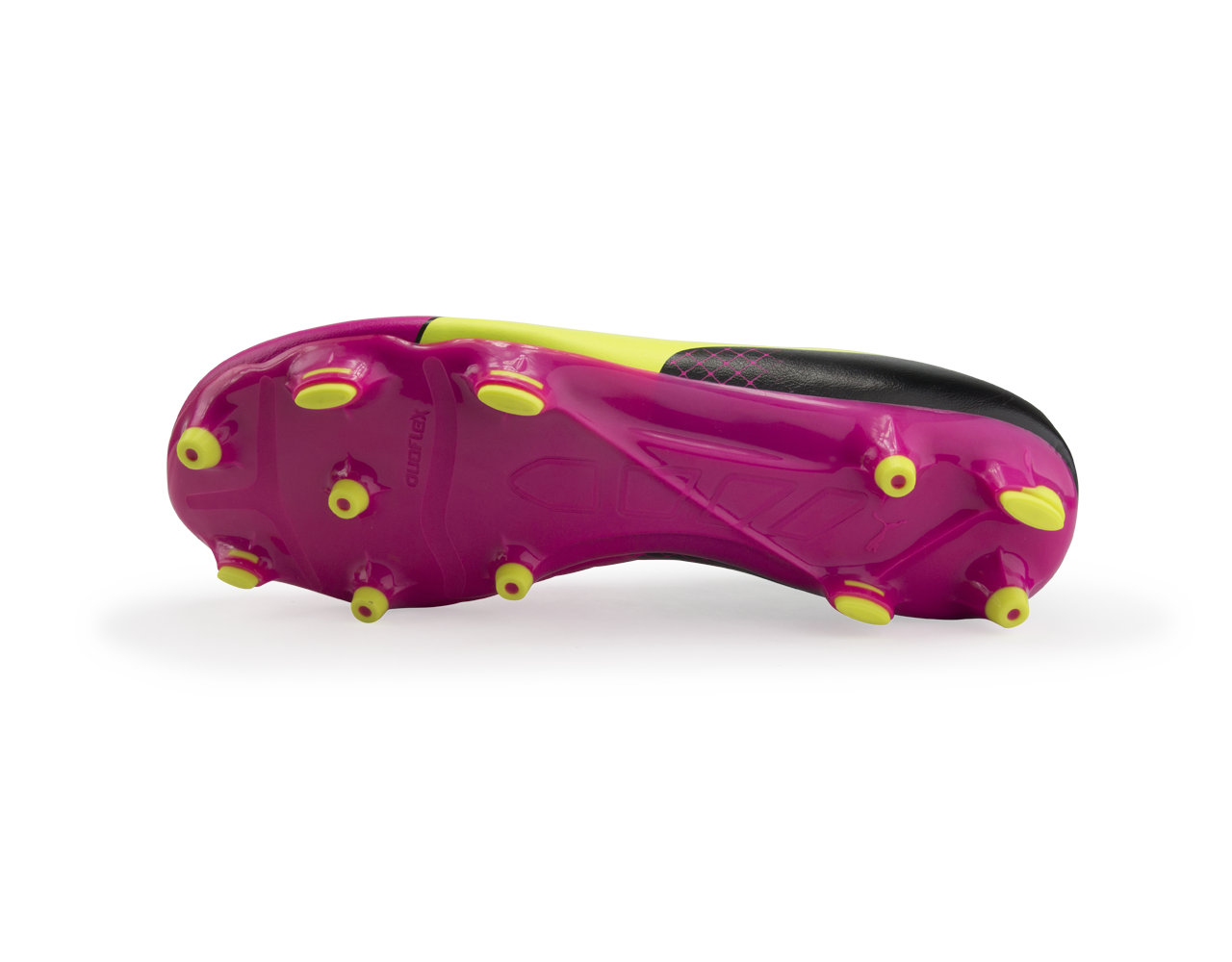 PUMA Men's evoPOWER 3.3 Tricks FG Pink Glo/Safety Yellow/Black