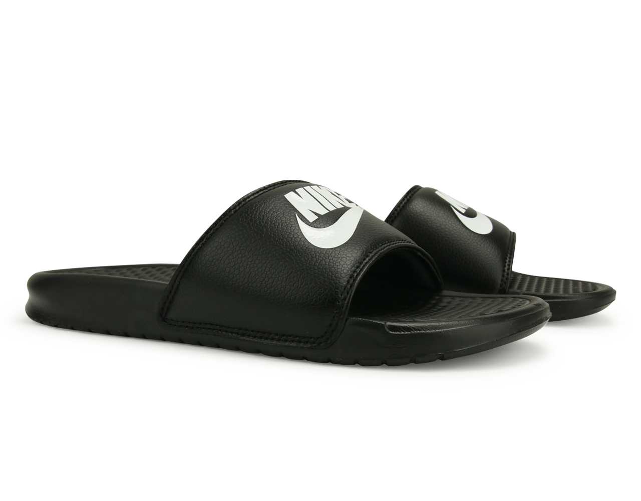 Nike Men's Benassi JDI Sandal Black/White