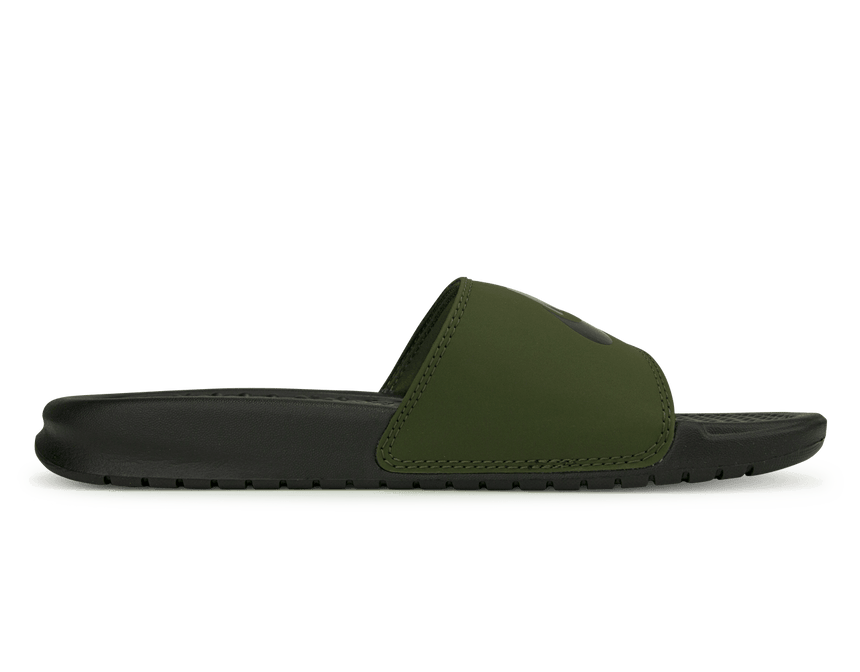 Nike Men's Benassi JDI Sandal Cargo Khaki/Black Side