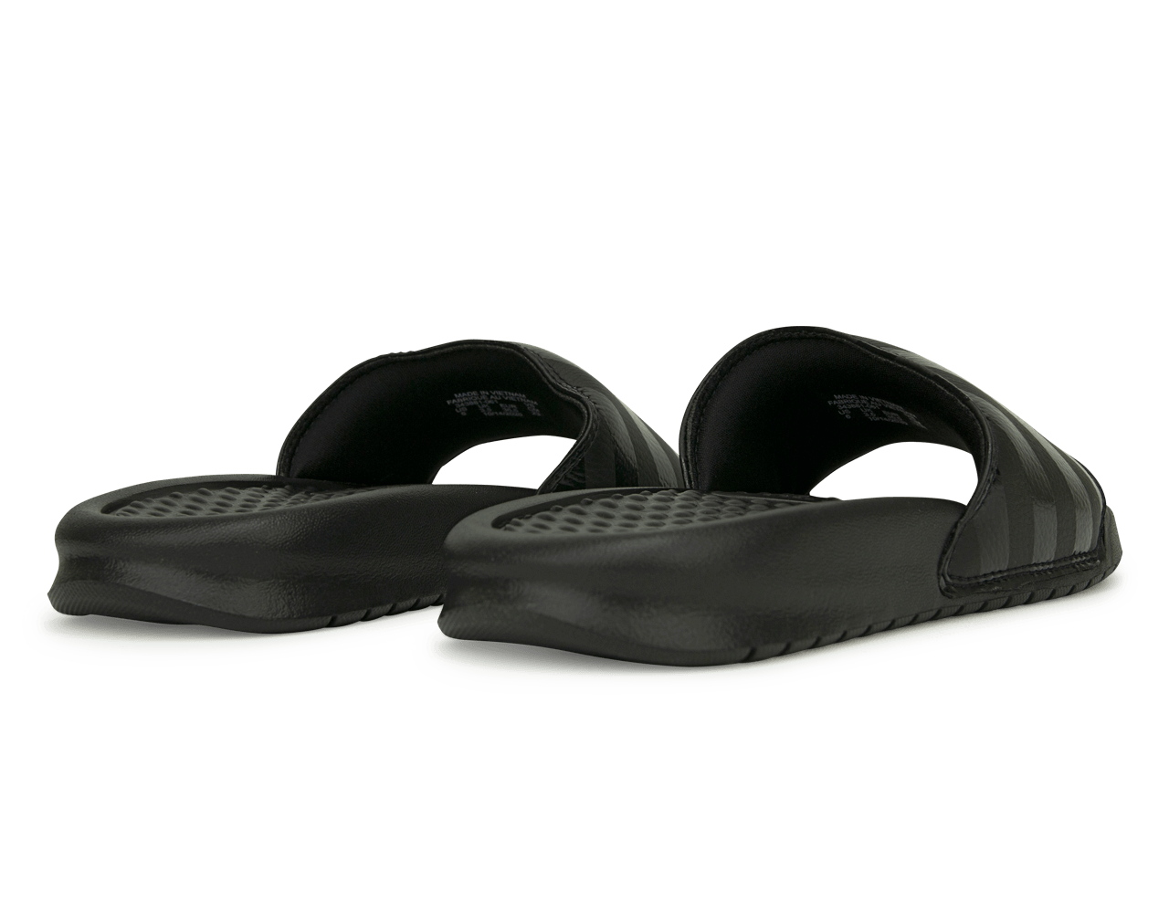 Nike Women's Benassi JDI Sandal Black/Pink Rear