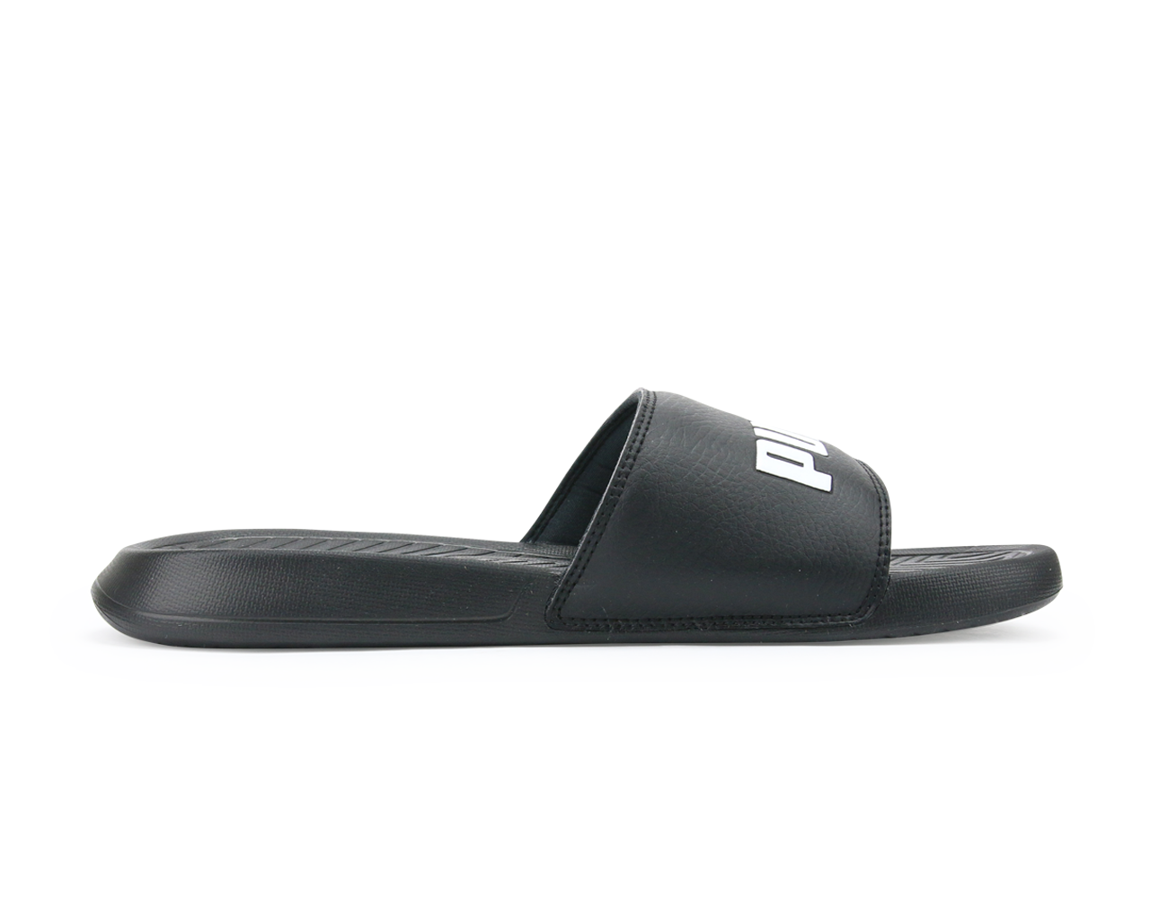 PUMA Men's PopCat Sandals Black/White/Black