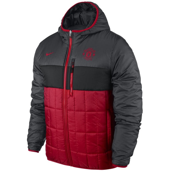 Nike Manchester United Flip It Reversible Jacket Diablo Red/Anthracite/Black/Diablo Red