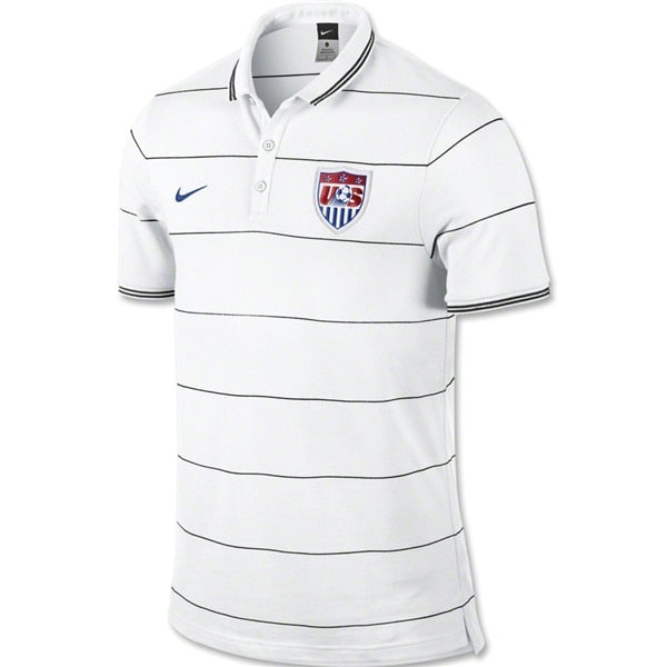 Nike Men's USA Polo 2 White/Bright Blue