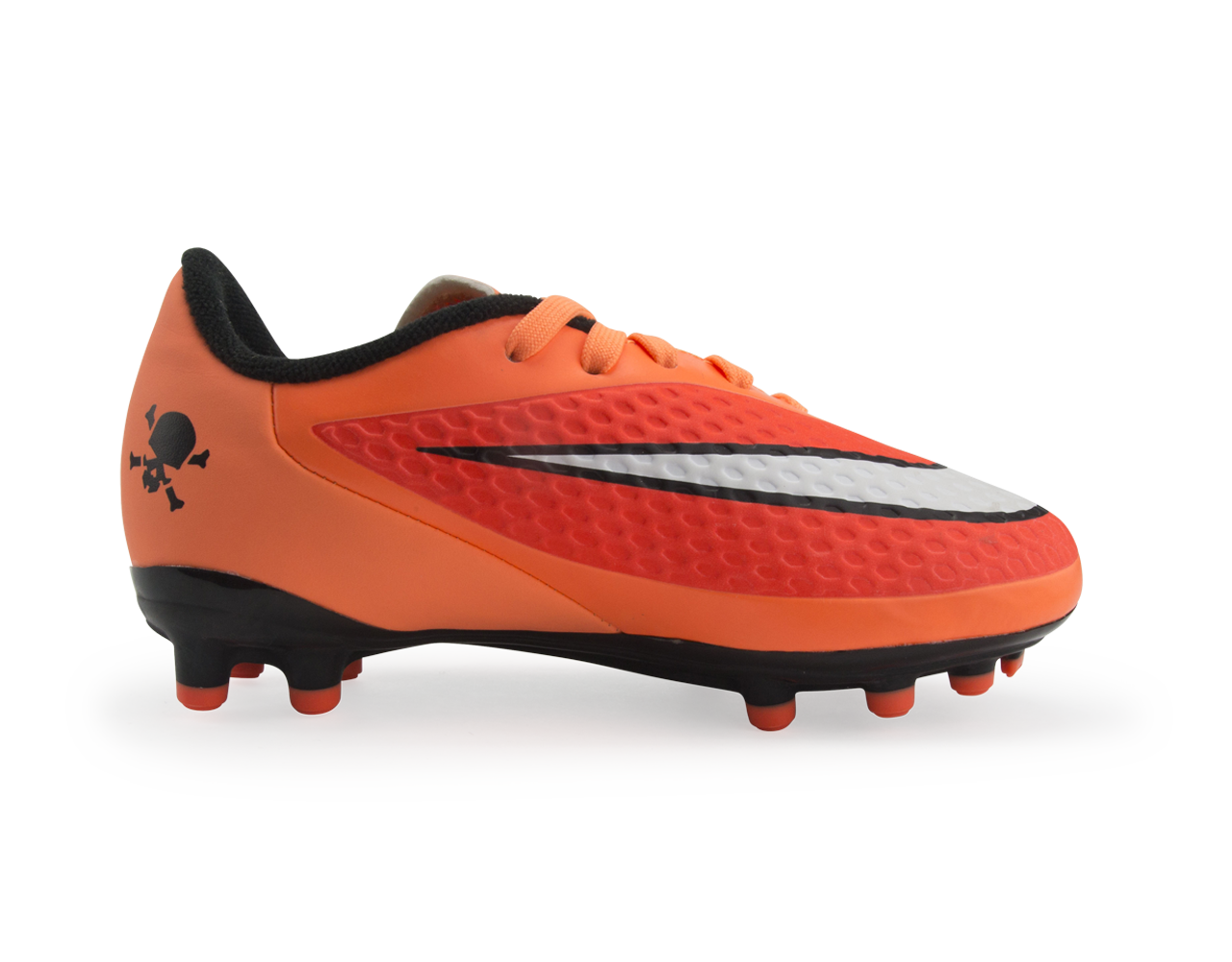Nike Kids Hypervenom Phelon FG Hyper Crimson/White/Atomic Orange