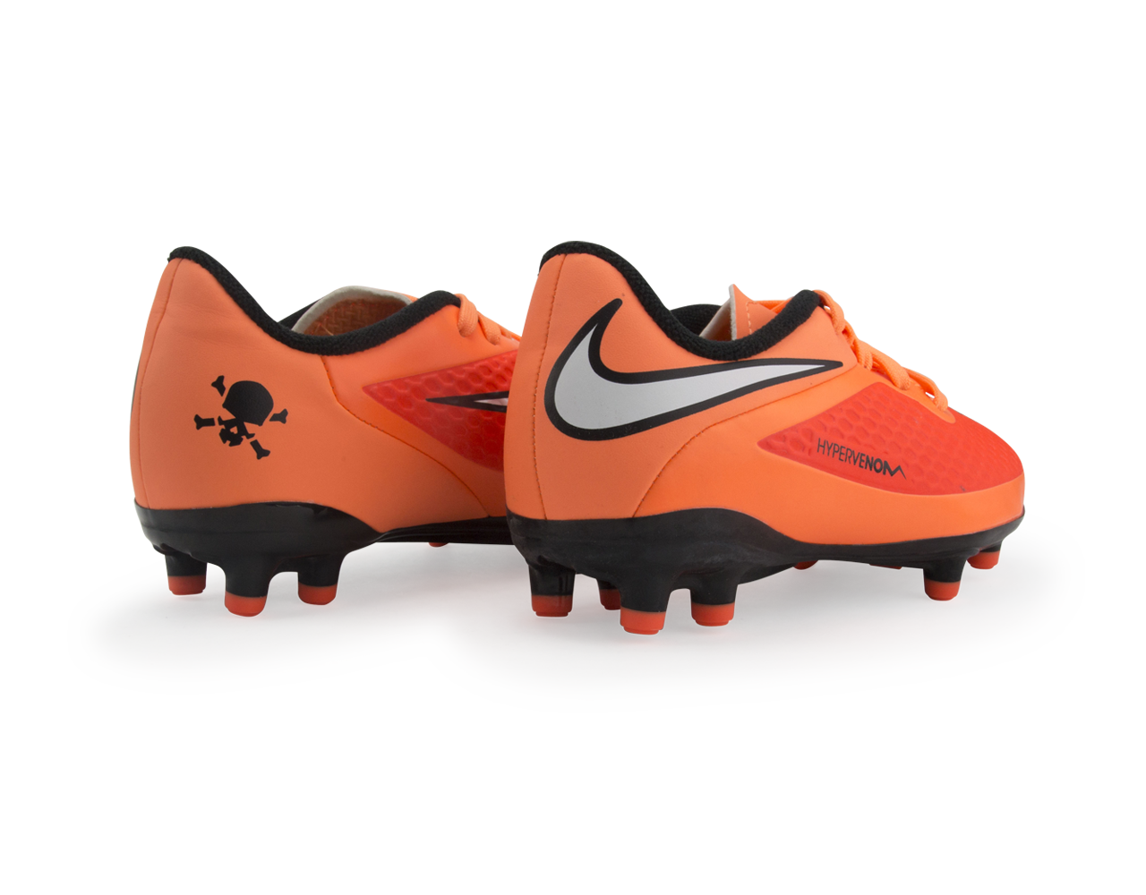 Nike Kids Hypervenom Phelon FG Hyper Crimson/White/Atomic Orange