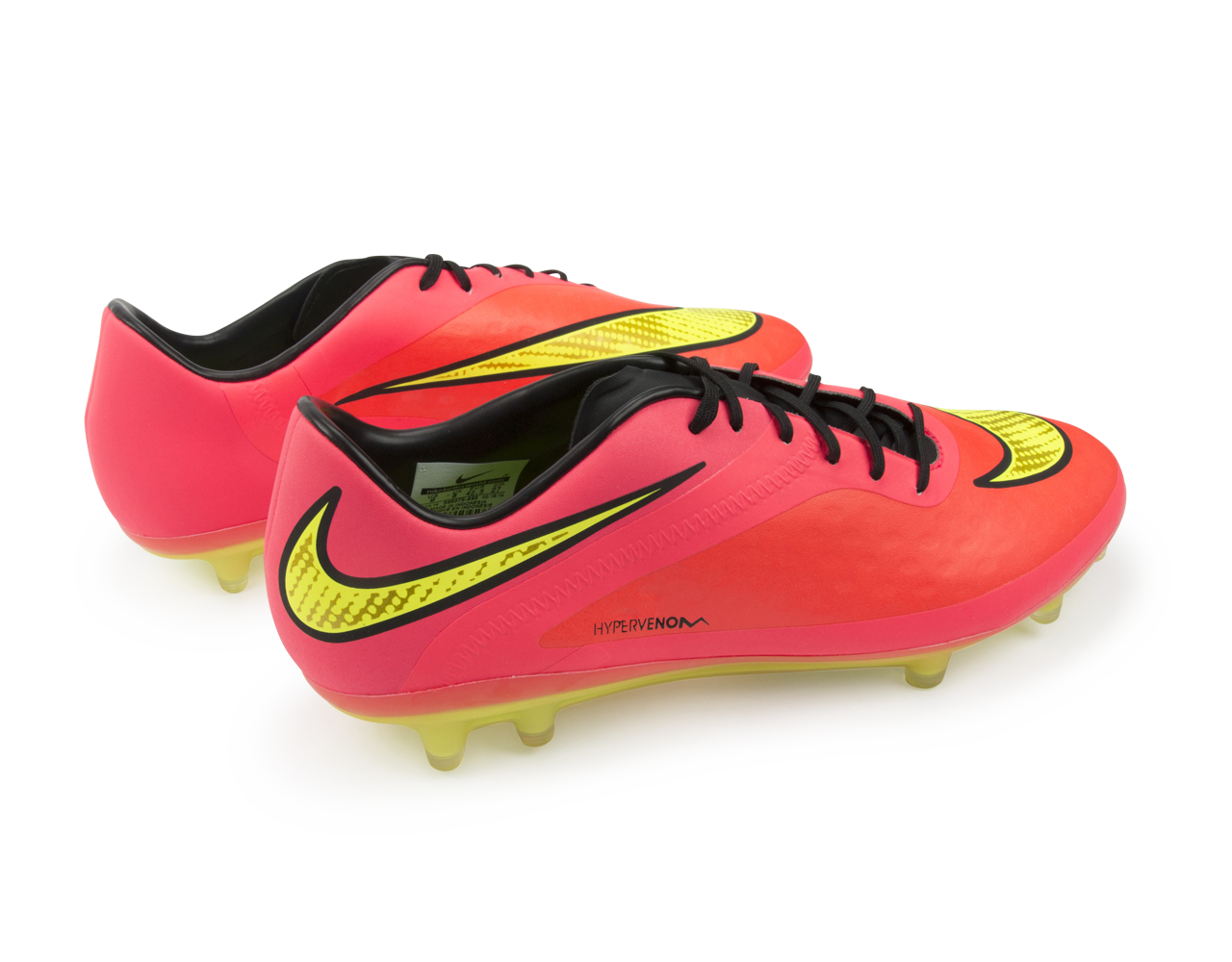 Nike Men's Hypervenom Phatal FG Bright Crimson/Volt/Hyper Punch