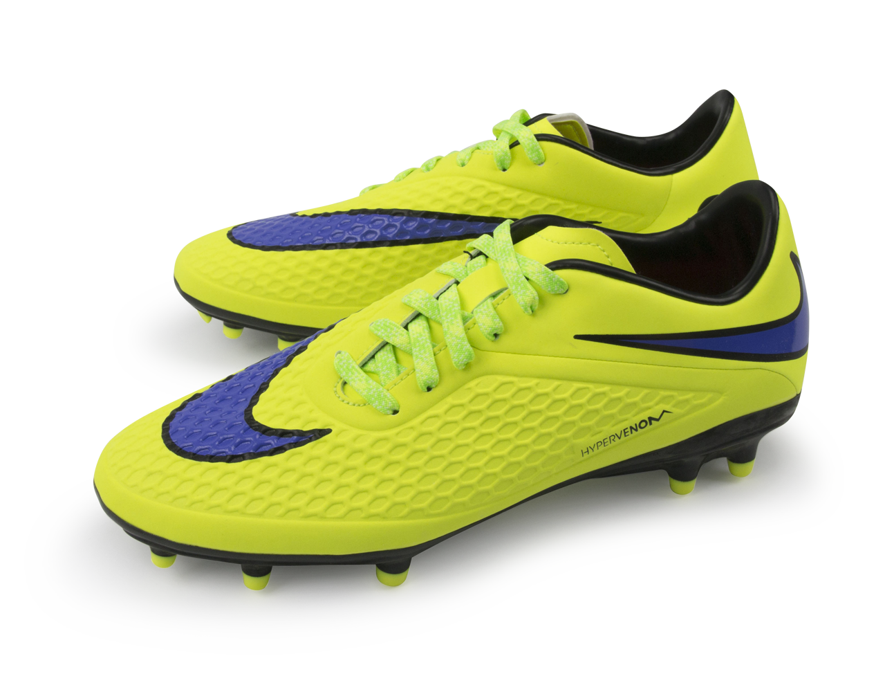 Nike Men's Hypervenom Phelon FG Volt/Hot Lava/Persian Violet