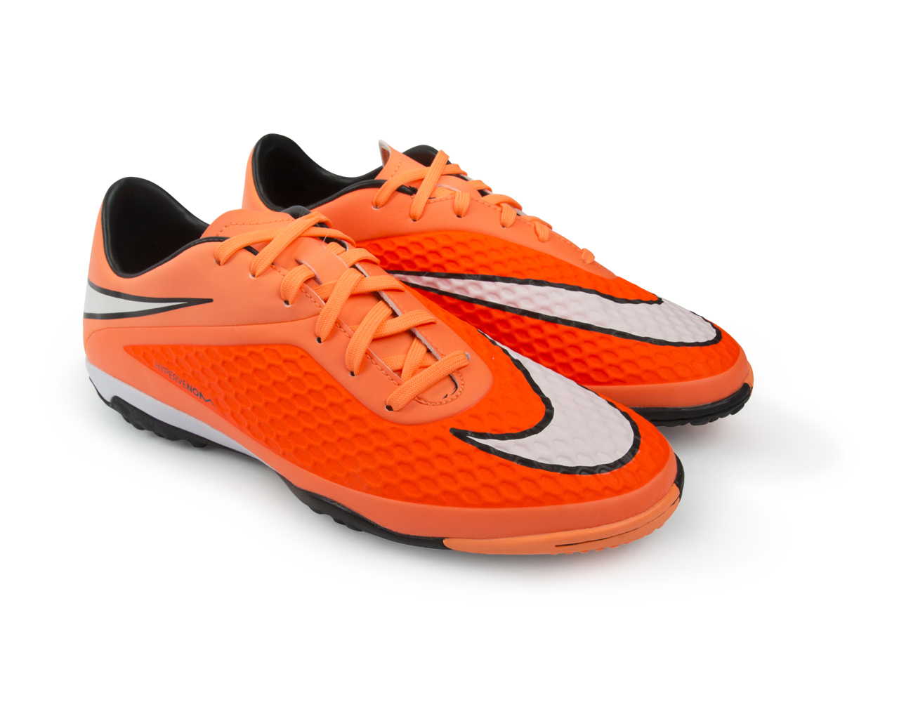 Nike Men's Hypervenom Phelon Turf Soccer Shoes Hyper Crimson/White/Atomic Orange