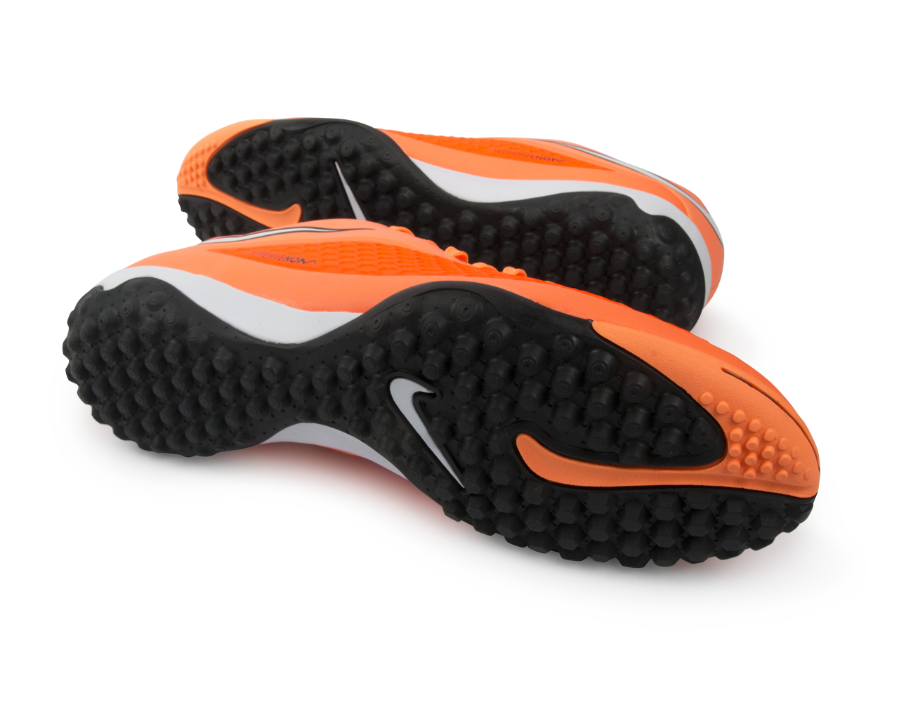 Nike Men's Hypervenom Phelon Turf Soccer Shoes Hyper Crimson/White/Atomic Orange