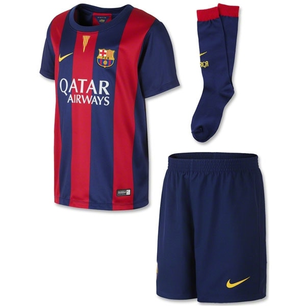 Nike Toddlers FC Barcelona 14/15 Home Kit Loyal Blue/Sunlight