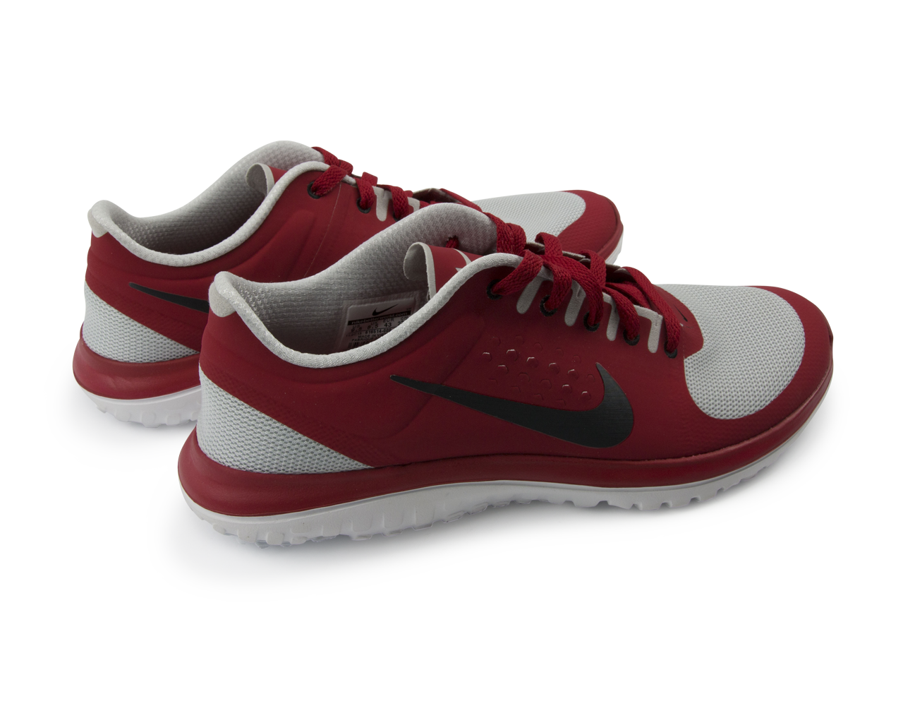 Nike Men's FS Lite Run Running Shoes Pure Platinum/Black/Gym Red