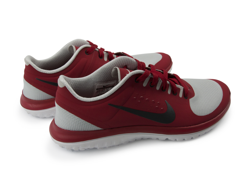 Nike Men's FS Lite Run Running Shoes Pure Platinum/Black/Gym Red