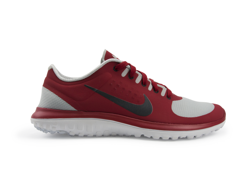 Nike Men's FS Lite Run Running Shoes Pure Platinum/Black/Gym Red