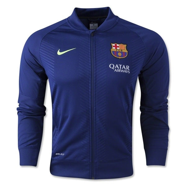 Nike Men's FC Barcelona Prematch Sideline Jacket Loyal Blue