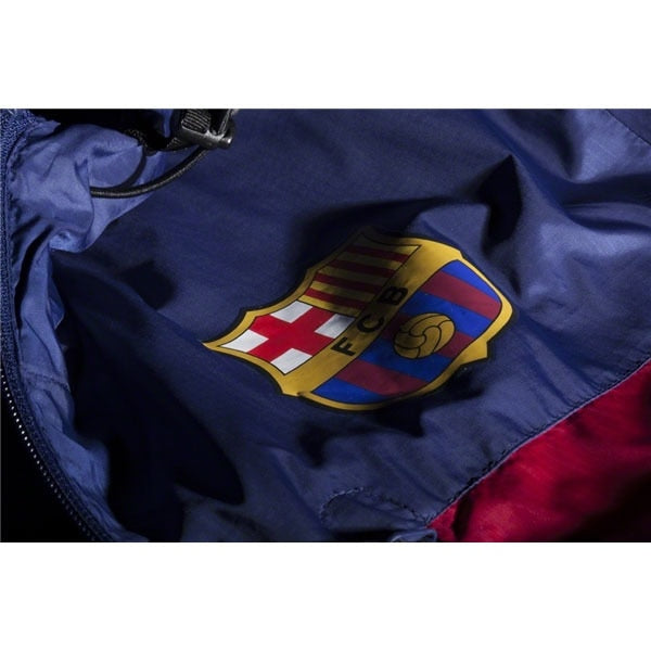 Nike Men's FC Barcelona Winger Jacket Loyal Blue/Noble Red/Sunlight