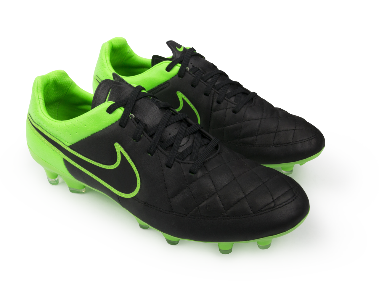 Nike Men's Tiempo Legacy FG Black/Green Strike/Black