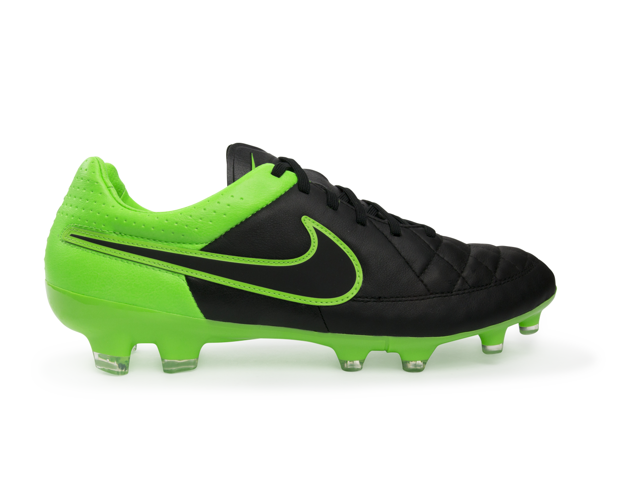 Nike Men's Tiempo Legacy FG Black/Green Strike/Black