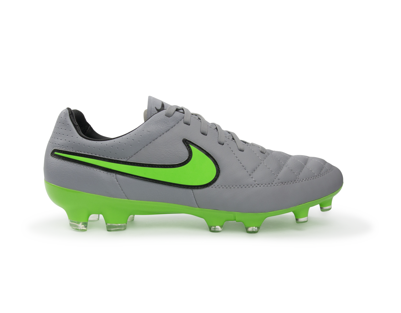 Nike Men's Tiempo Legacy FG Wolf Grey/Green Strike/Black