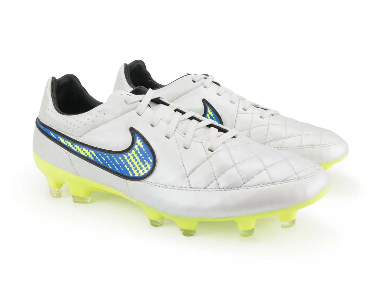 Nike Men's Tiempo Leagcy FG White/Volt/Soar