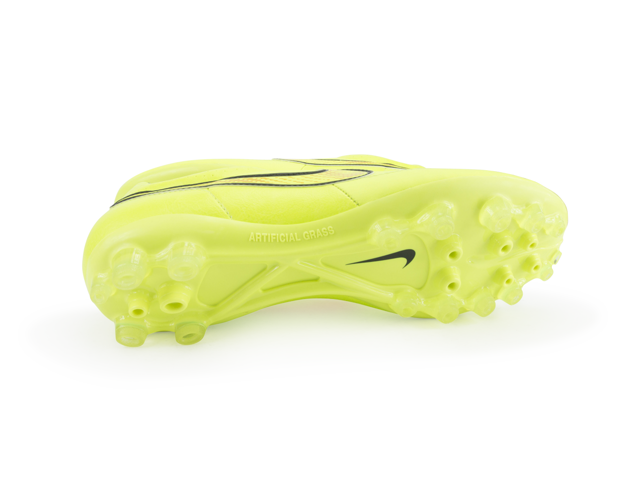 Nike Men's Tiempo Legacy AG Soccer Cleats Volt/Hyper Punch/Black