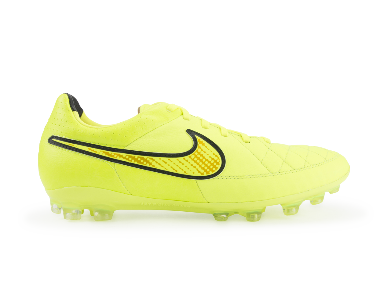 Nike Men's Tiempo Legacy AG Soccer Cleats Volt/Hyper Punch/Black