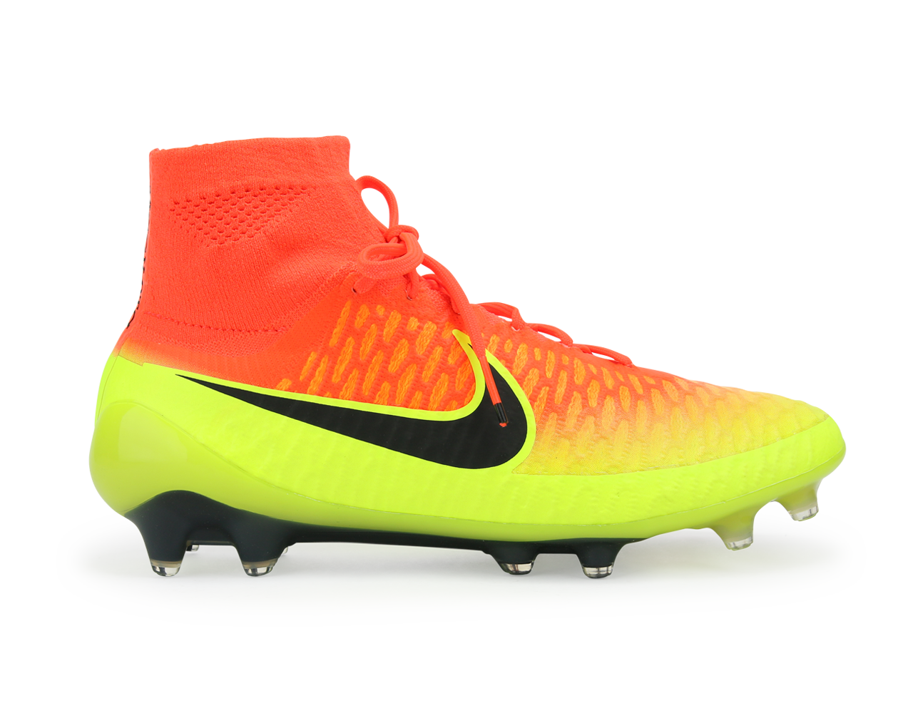 Nike Men's Magista Obra FG Total Crimson/Black Volt/Bright Citrus