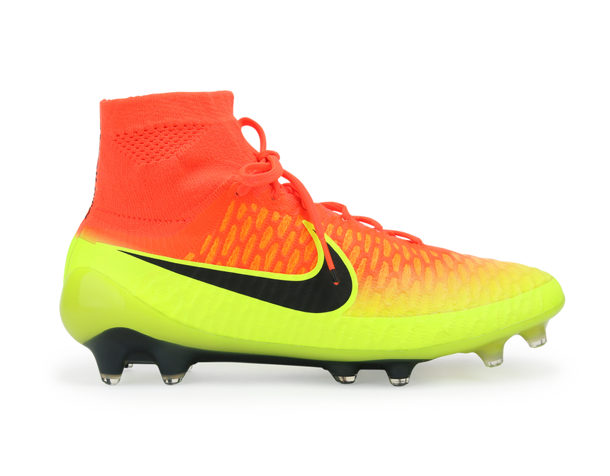 Nike Men's Magista Obra FG Total Crimson/Black Volt/Bright Citrus