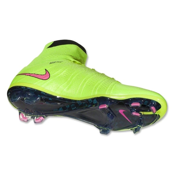 Nike Men's Mercurial Superfly FG Volt/Hyper Pink/Black