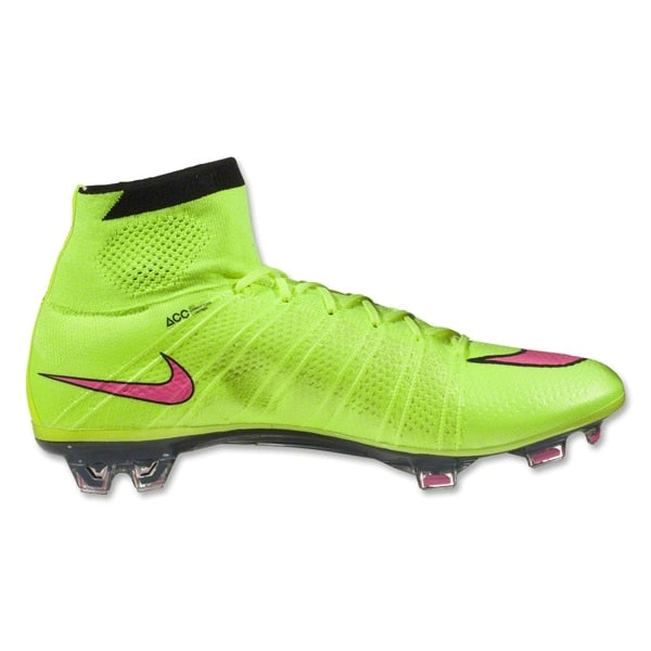Nike Men's Mercurial Superfly FG Volt/Hyper Pink/Black