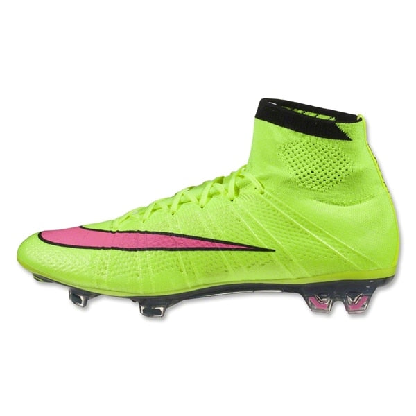 Nike Men's Mercurial Superfly FG Volt/Hyper Pink/Black