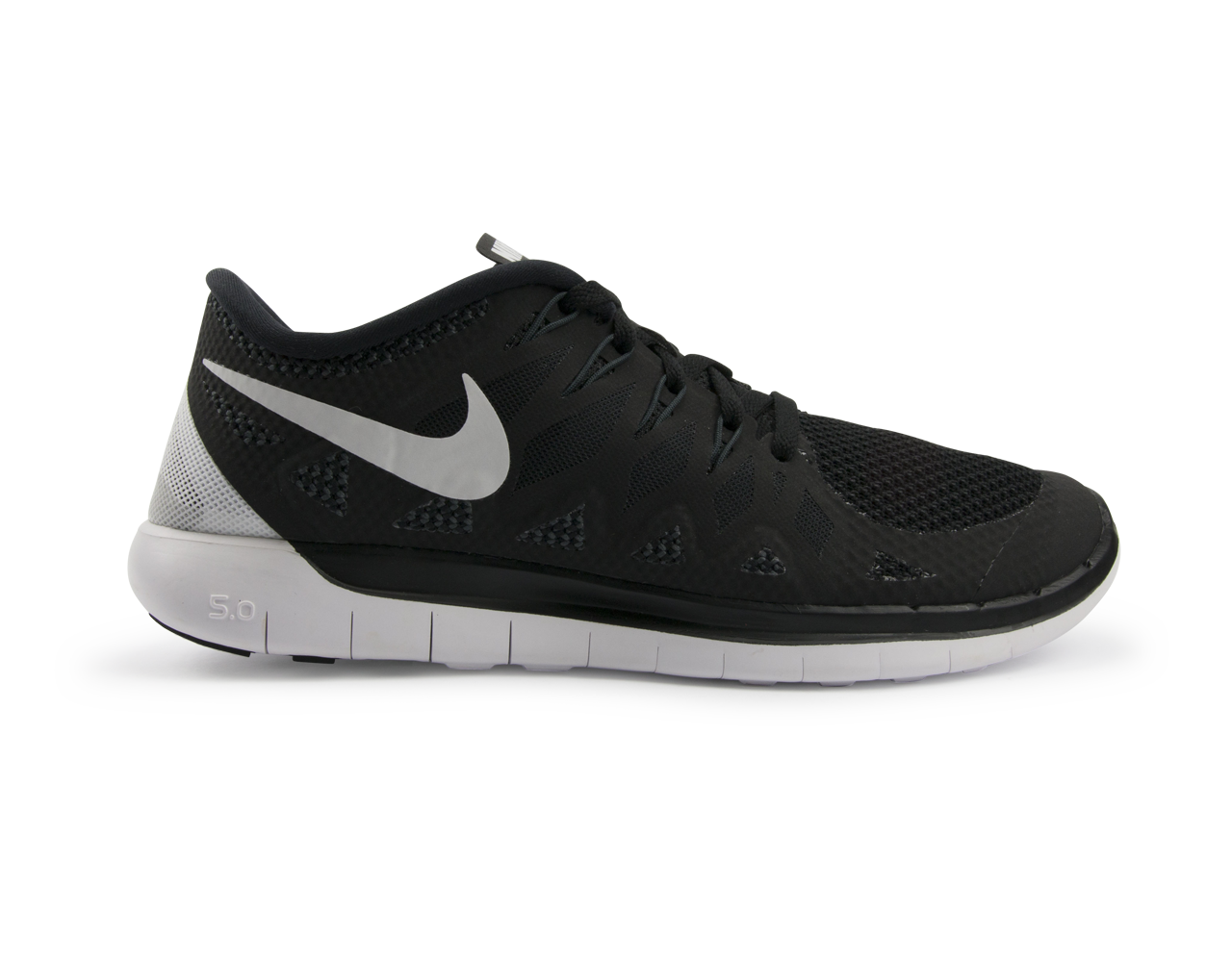 Nike Men's Free 5.0 Running Shoes Black/White/Anthracite