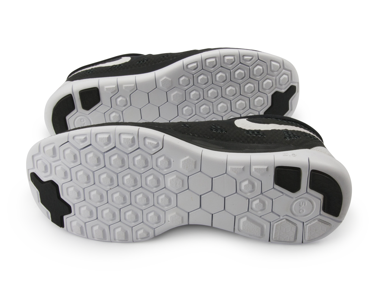 Nike Women's Free 5.0 Running Shoes Black/White/Anthracite