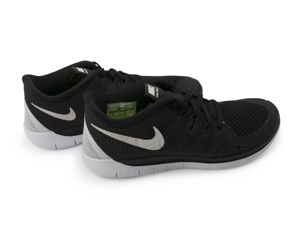 Nike Women's Free 5.0 Running Shoes Black/White/Anthracite