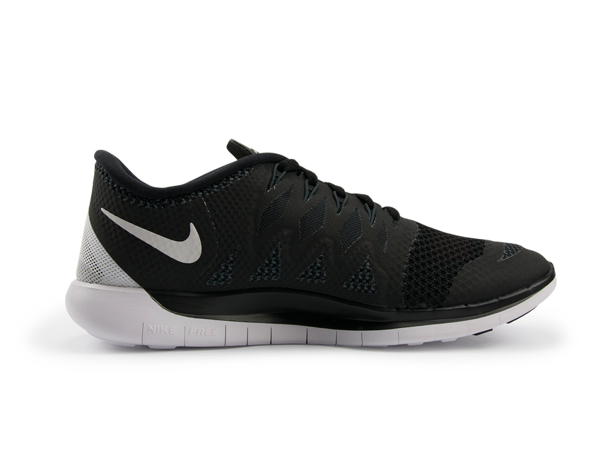 Nike Kids Free 5.0 Running Shoes Black/White/Anthracite