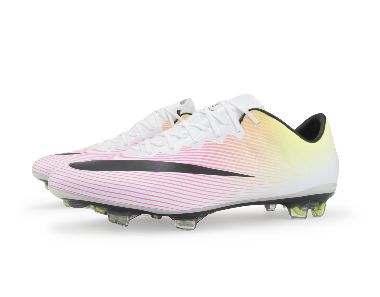 Nike Men's Mercurial Vapor X FG White/Black/Volt