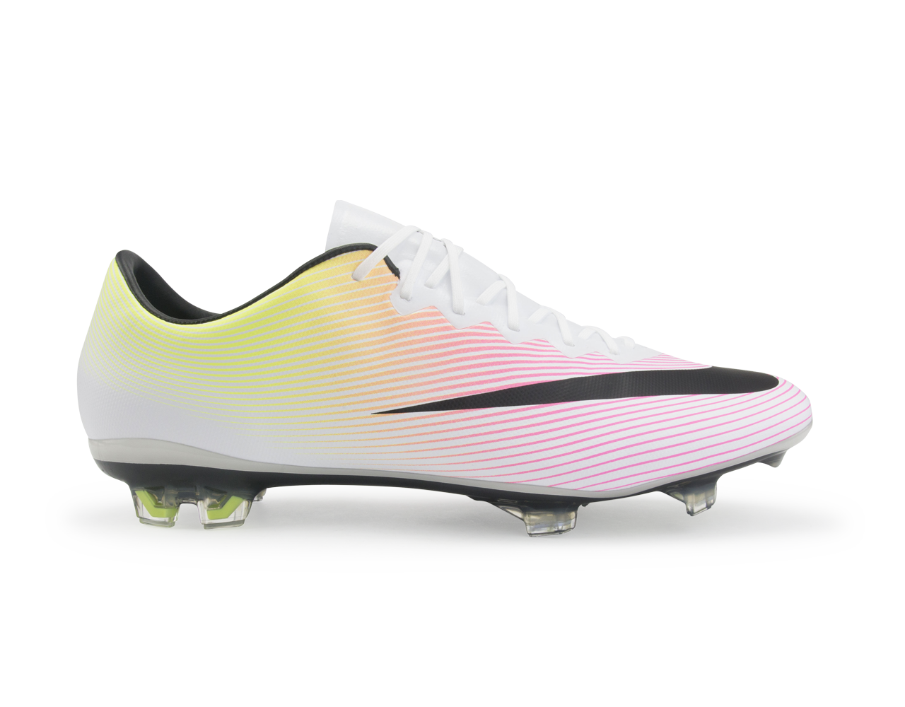 Nike Men's Mercurial Vapor X FG White/Black/Volt