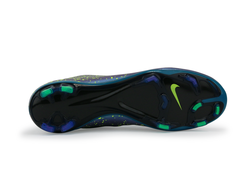 Nike Men's Mercurial Vapor X FG Squadorn Blue/Black/Volt