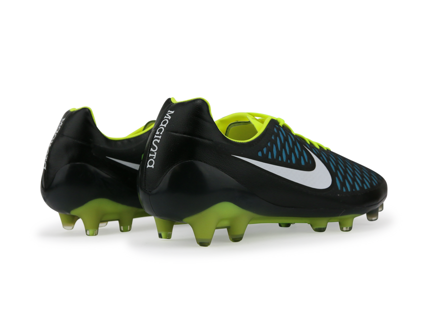 Nike Men's Magista Opus FG Black/Volt/Blue Lagoon