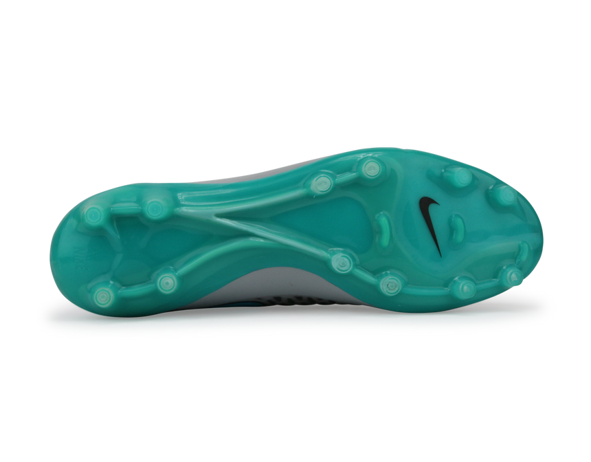 Nike Men's Magista Opus FG Wolf Grey/Black/Turquoise Blue