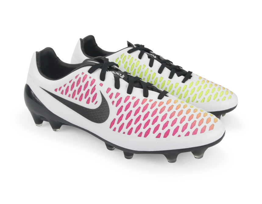Nike Men's Magista Opus FG White/Black/Pink Blast