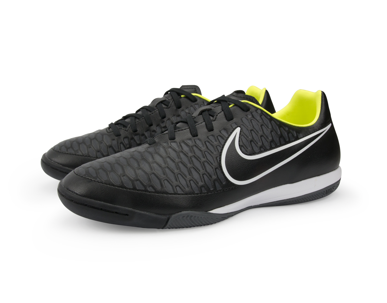 Nike Men's Magista Onda Indoor Soccer Shoes Black/Black/Volt/White