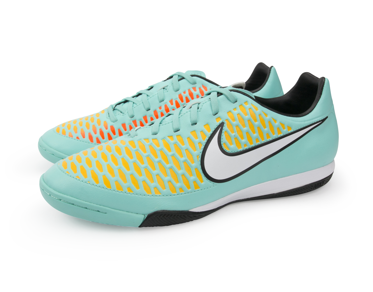 Nike Men's Magista Onda Indoor Soccer Shoes Hyper Turquoise/White/Laser Orange