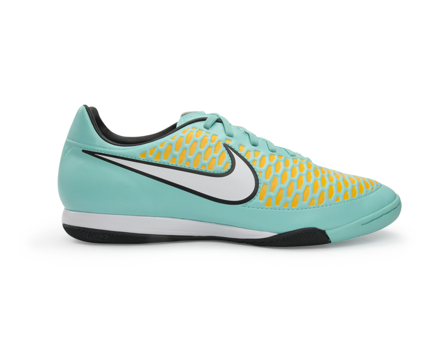 Nike Men's Magista Onda Indoor Soccer Shoes Hyper Turquoise/White/Laser Orange