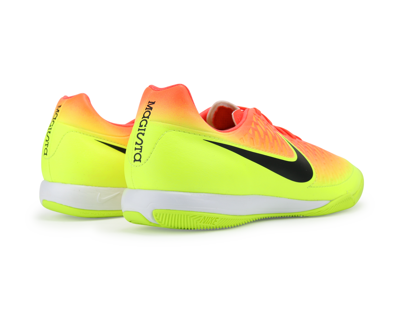 Nike Men's Magista Onda Indoor Soccer Shoes Total Crimson/Black Volt/Bright Citrus
