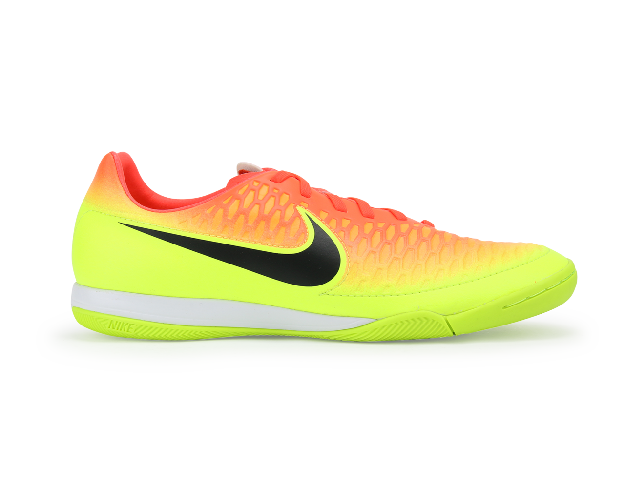 Nike Men's Magista Onda Indoor Soccer Shoes Total Crimson/Black Volt/Bright Citrus